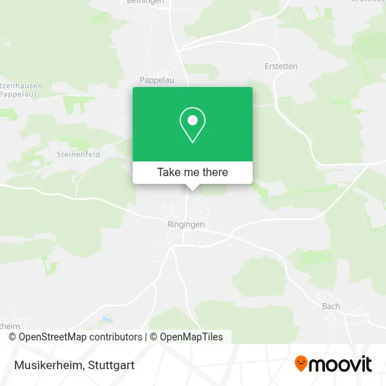 Musikerheim map