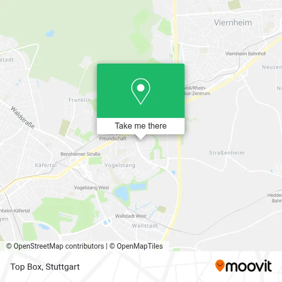 Top Box map