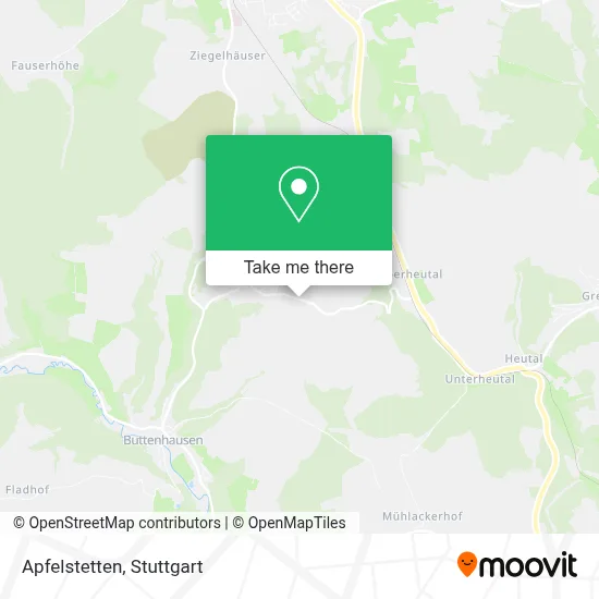 Apfelstetten map