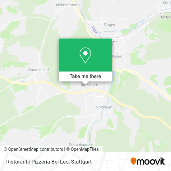 Ristorante Pizzeria Bei Leo map