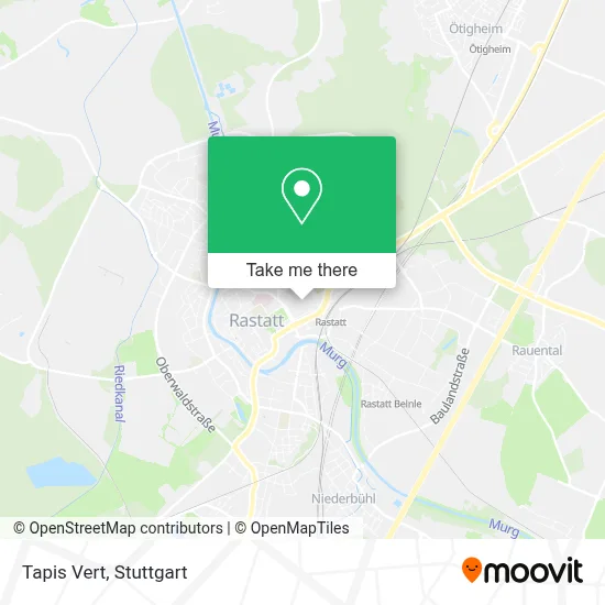 Tapis Vert map