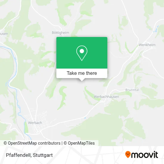 Pfaffendell map