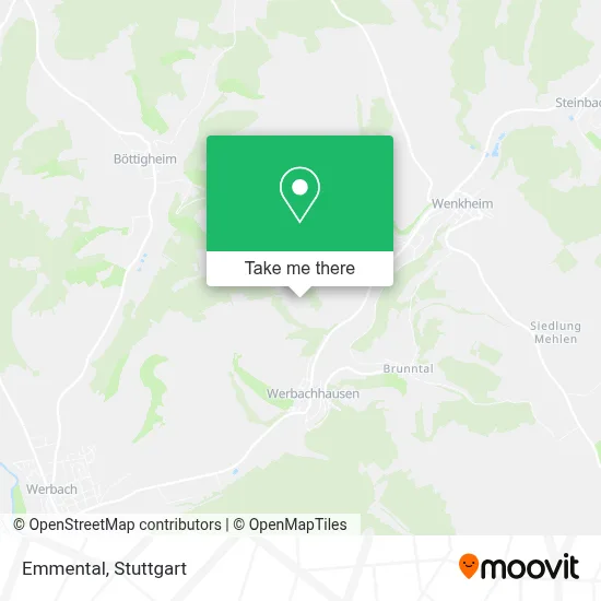 Emmental map