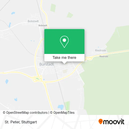 St. Peter map