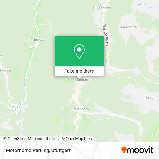 Wohnmobilstellplatz map