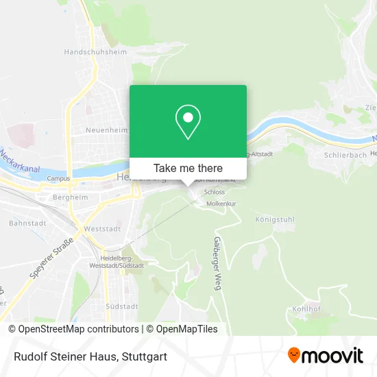 Rudolf Steiner Haus map