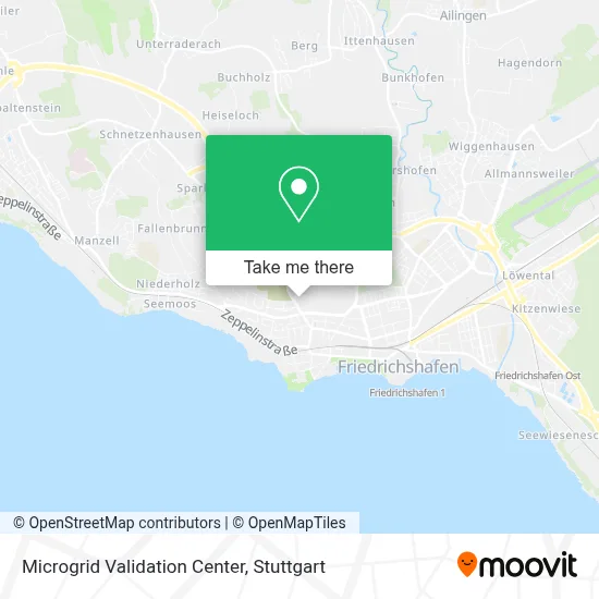Microgrid Validation Center map