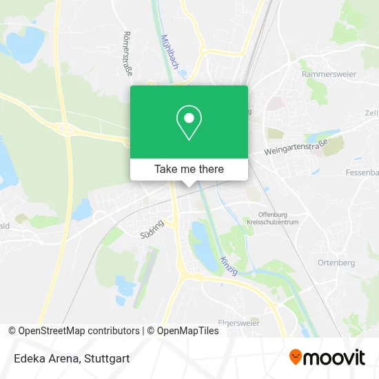 Edeka Arena map