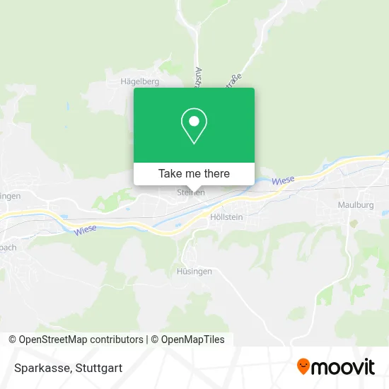 Sparkasse map