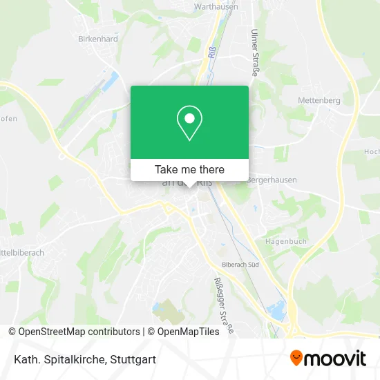 Kath. Spitalkirche map