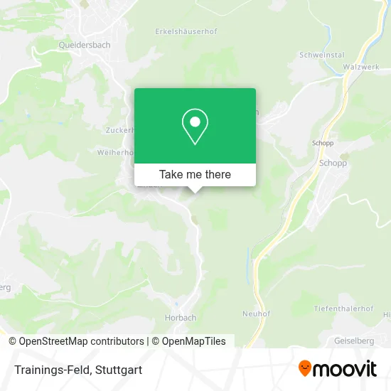 Trainings-Feld map