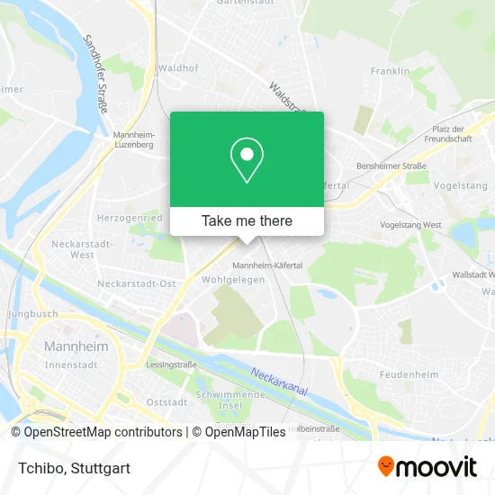 Tchibo map