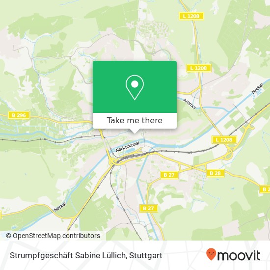 Strumpfgeschäft Sabine Lüllich map