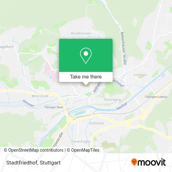 Карта Stadtfriedhof