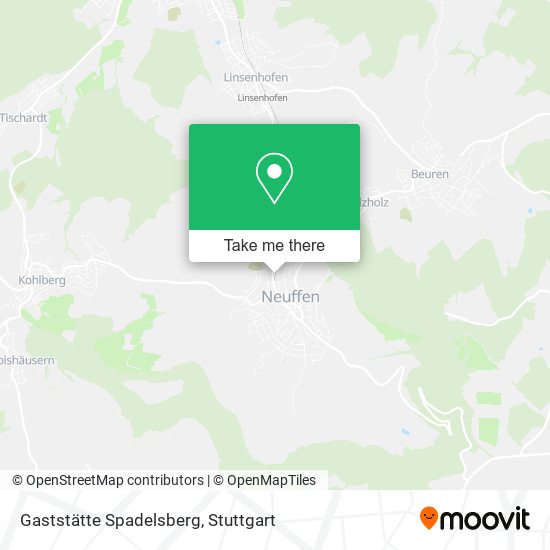 Gaststätte Spadelsberg map