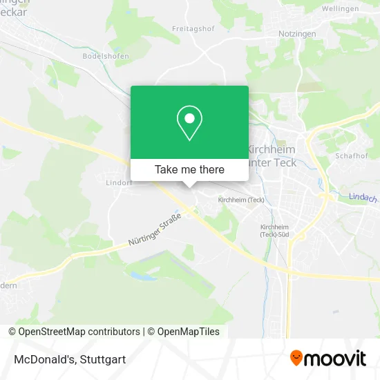 Карта McDonald's