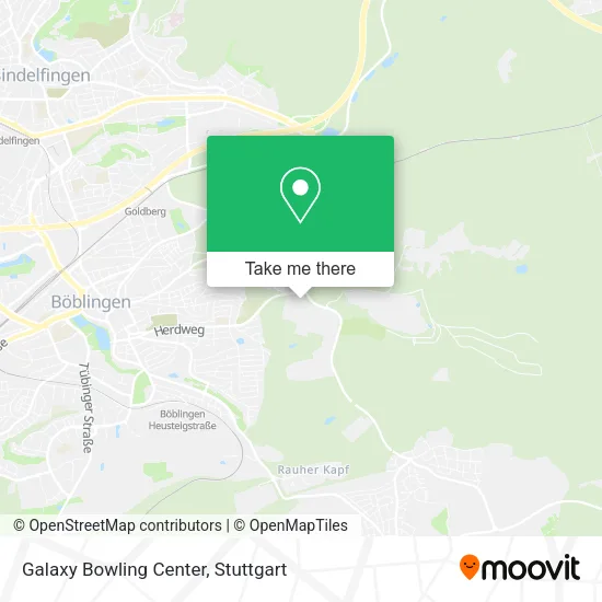 Карта Galaxy Bowling Center