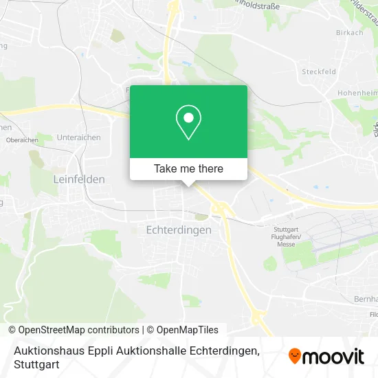 Карта Auktionshaus Eppli Auktionshalle Echterdingen