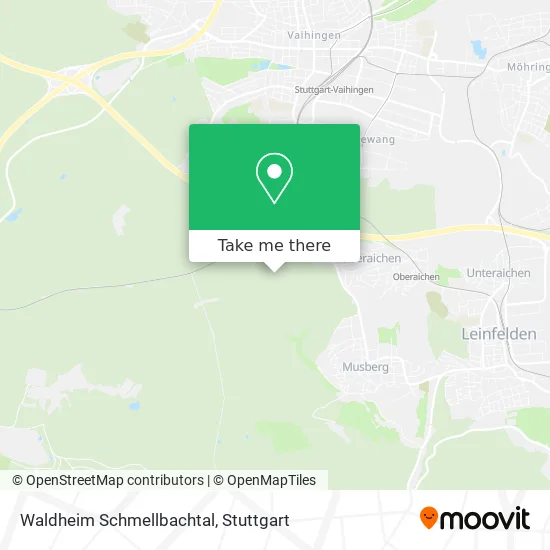 Карта Waldheim Schmellbachtal