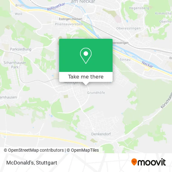 Карта McDonald's