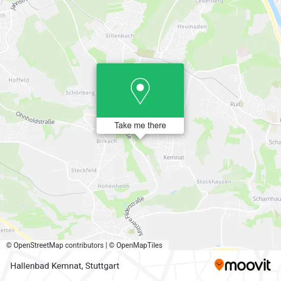 Карта Hallenbad Kemnat