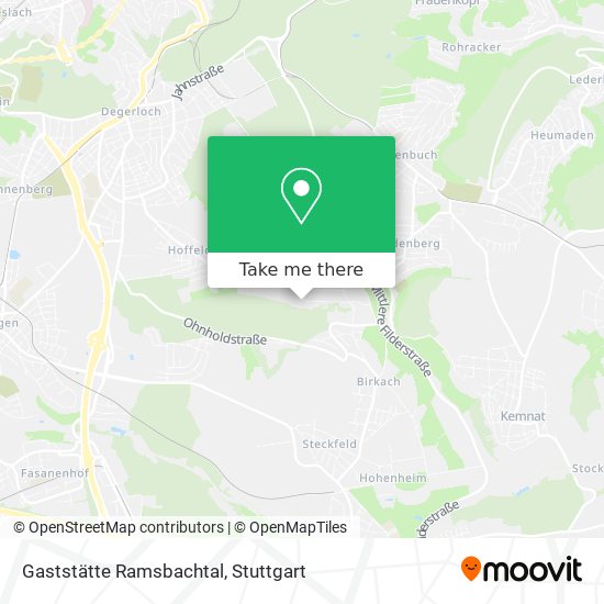 Gaststätte Ramsbachtal map
