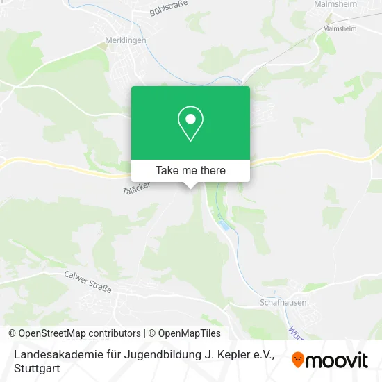 Карта Landesakademie für Jugendbildung J. Kepler e.V.