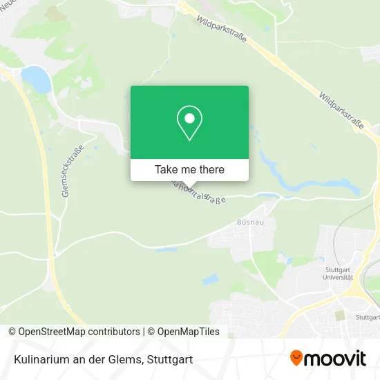 Карта Kulinarium an der Glems