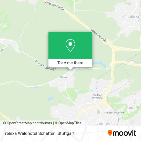 Карта relexa Waldhotel Schatten