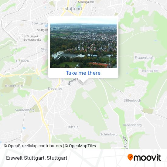 Карта Eiswelt Stuttgart