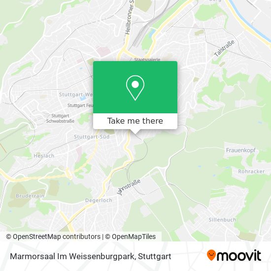 Marmorsaal Im Weissenburgpark map