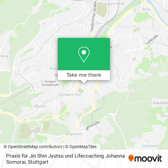 Praxis für Jin Shin Jyutsu und Lifecoaching Johanna Somorai map