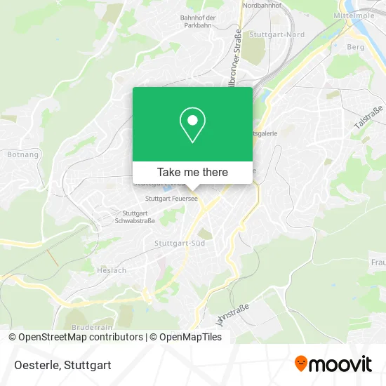 Карта Oesterle