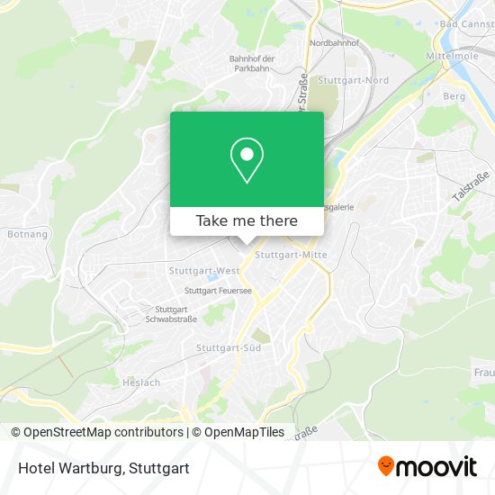 Карта Hotel Wartburg