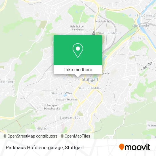Карта Parkhaus Hofdienergarage