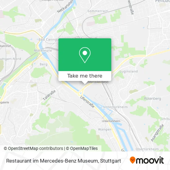 Карта Restaurant im Mercedes-Benz Museum