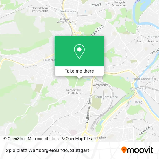 Карта Spielplatz Wartberg-Gelände