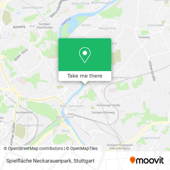 Spielfläche Neckarauenpark map