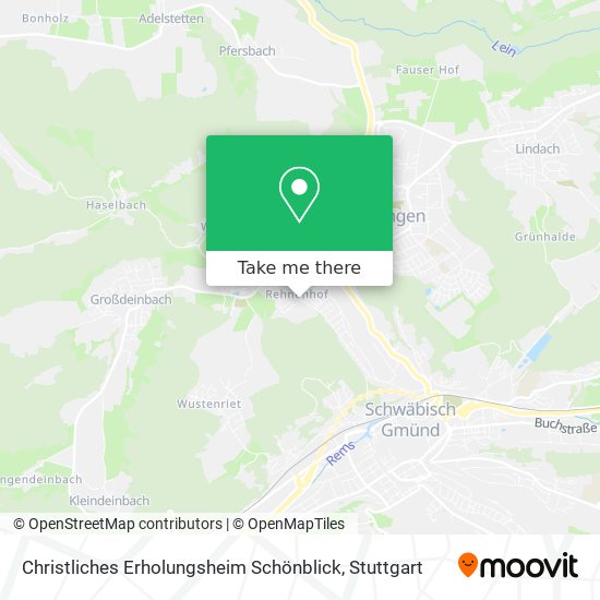Christliches Erholungsheim Schönblick map