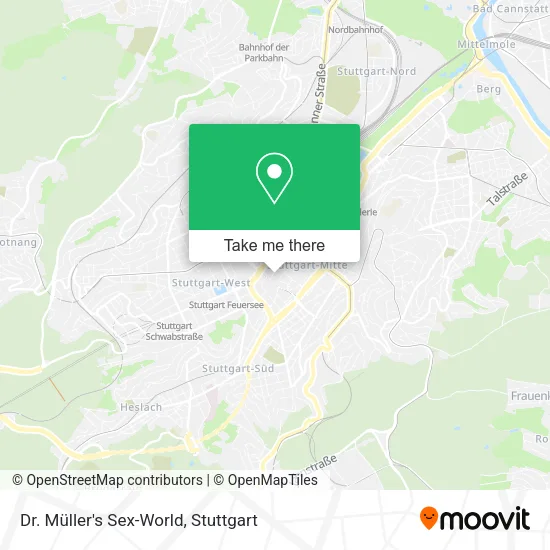 Карта Dr. Müller's Sex-World