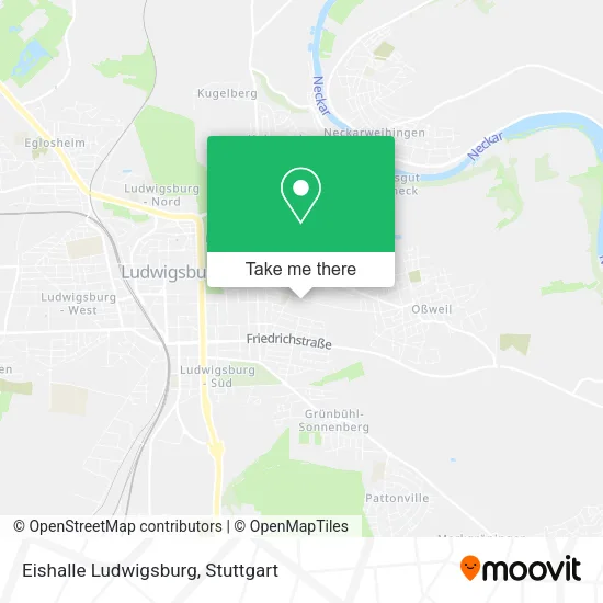 Карта Eishalle Ludwigsburg