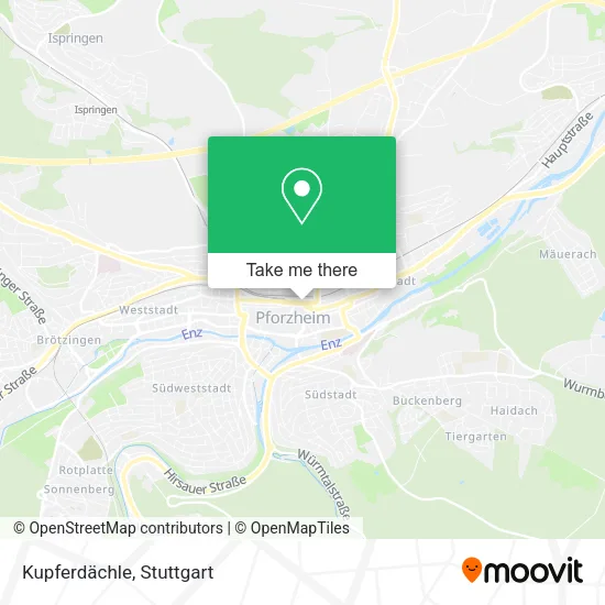 Карта Kupferdächle