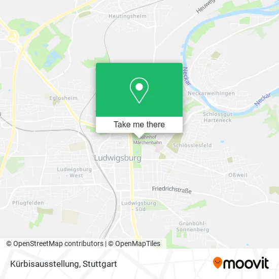 Карта Kürbisausstellung
