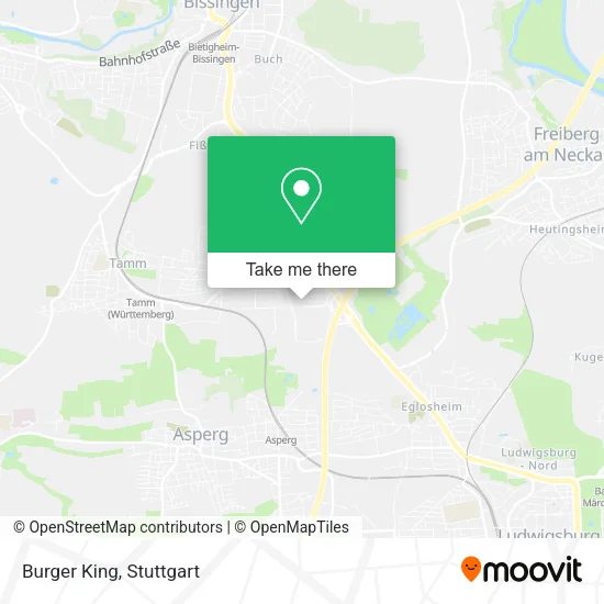 Burger King map