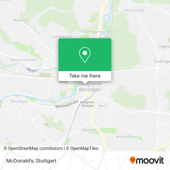 Карта McDonald's