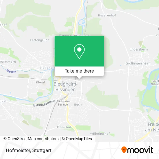 Карта Hofmeister