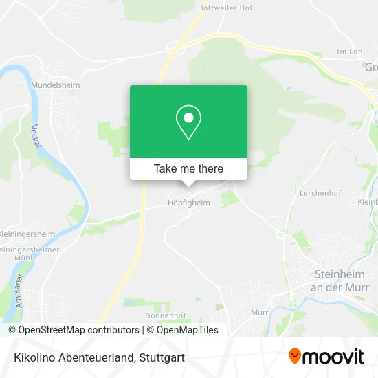Карта Kikolino Abenteuerland