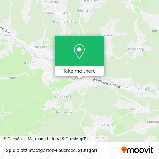 Карта Spielplatz Stadtgarten-Feuersee