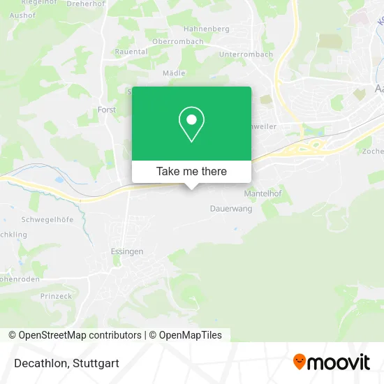 Карта Decathlon