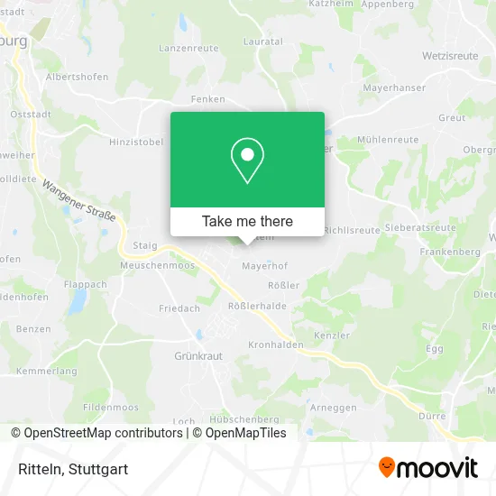 Ritteln map